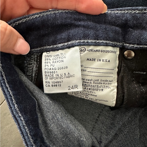 AG jeans. Style: the leggings. Size 24R. - Picture 4 of 6